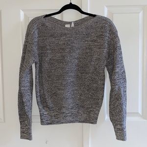 NWOT GAP Light Grey Knit Sweater